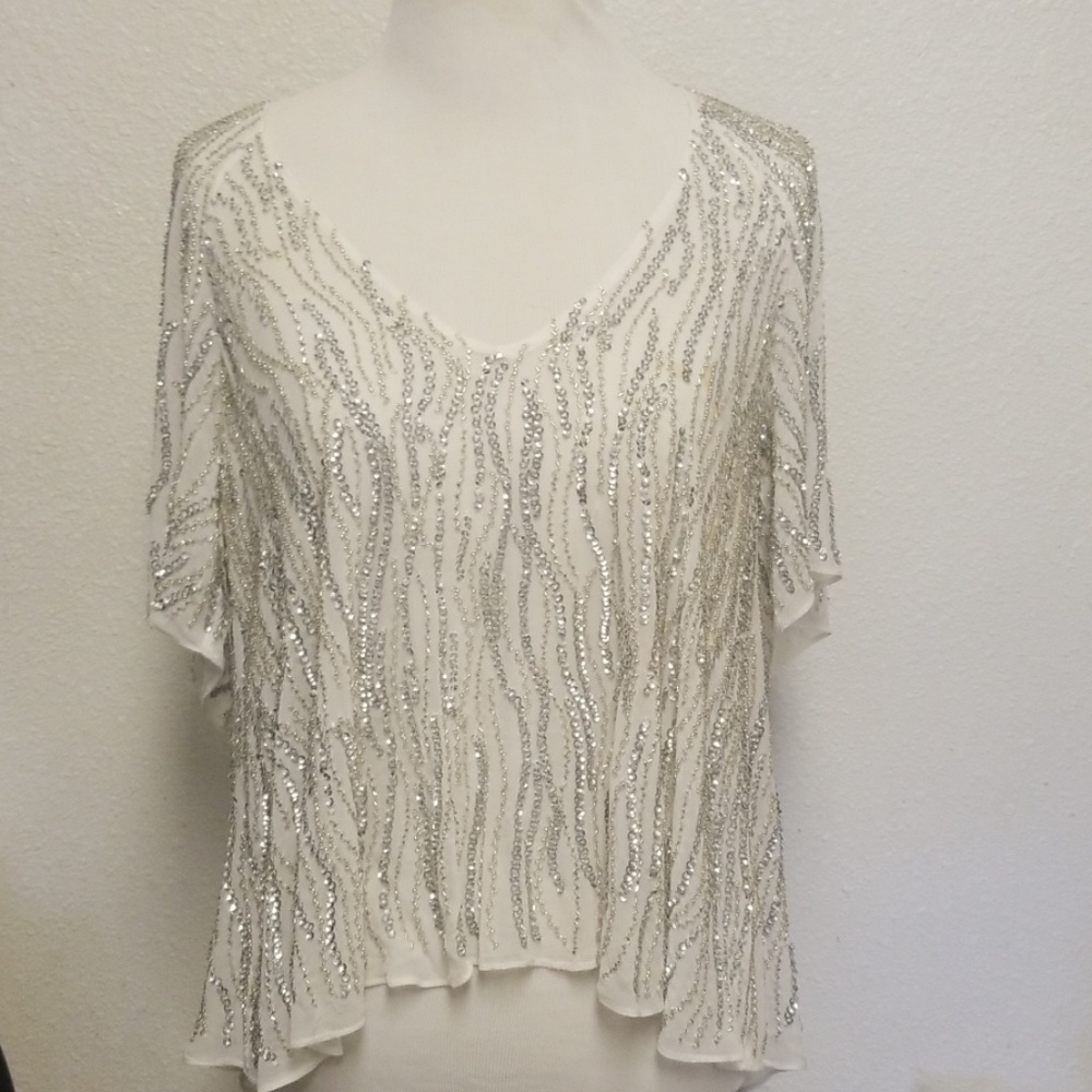 Beautiful sequins Parker blouse